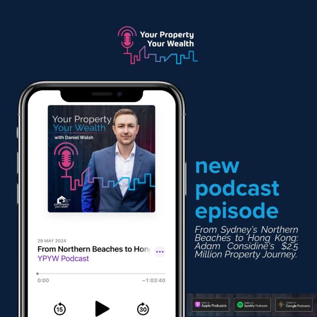 New Podcast Episode Available NOW! 🎙️

In this episode of the YPYW podcast, we’ll be chatting with Adam Considine, originally from Sydney’s northern beaches and now an expat living and working in Hong Kong for over nine years.

Adam shares how his love for travel kickstarted his investment journey and how he managed to amass a property portfolio worth $2.5 million in just three years. He delves into his strategies, challenges, and successes, providing invaluable insights and inspiration that could propel your own real estate ventures forward. 

Listen now on all major podcasting platforms - Apple, Spotify & other podcasting apps.

#ypywpodcast #yourpropertyyourwealth #realestate #investor #propertyinvestment #wealthcreation